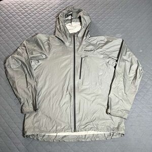 Patagonia Torrentshell H2No Rain Jacket  Men’s Medium Waterproof Hooded – Gray